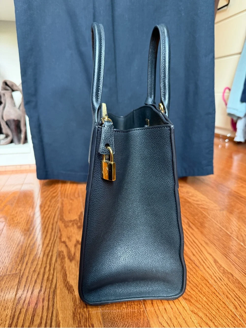 Louis Vuitton City Steamer MM with Gold Hardware and Strap